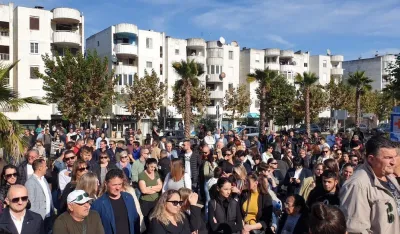 Sa protesta u Ulcinju