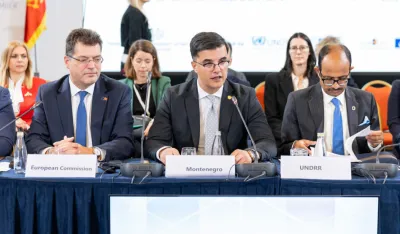 &Scaron;aranović na okruglom stolu Evropskog foruma: Crna Gora prednjači u regionu po pitanju smanjenja rizika od katastrofa