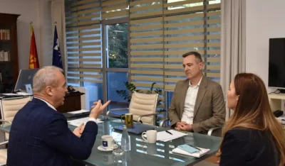 Rektor Božović sa kolegom iz Transilvanije