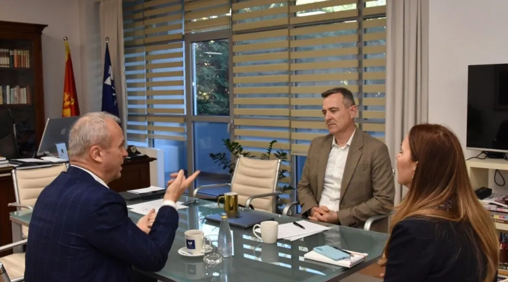 Rektor Božović sa kolegom iz Transilvanije