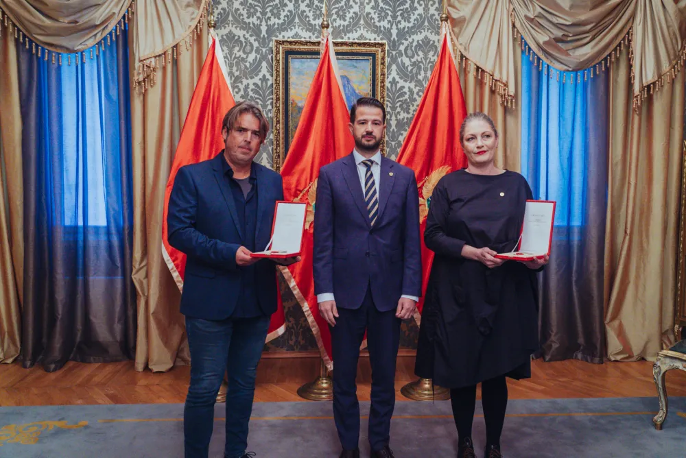 Milatović odlikovao Vukotić i Spahića