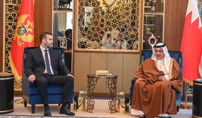 Milojko Spajić i &scaron;eik Salman Bin Hamad Al Kalifa