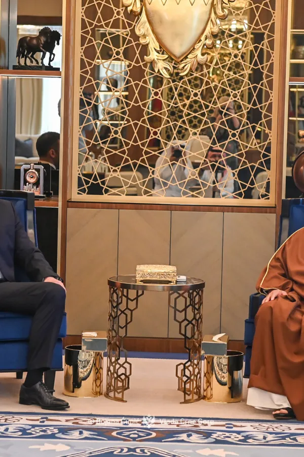Milojko Spajić i &scaron;eik Salman Bin Hamad Al Kalifa