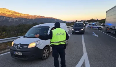 Blokada puta Nik&scaron;ić-Podgorica