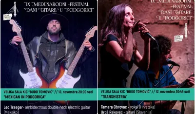 Počinju "Dani gitare u Podgorici"