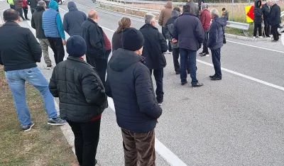 Bogetići blokada puta