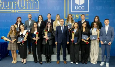 Rektor Božović najboljim studentima: Sanjajte i radite zajedno