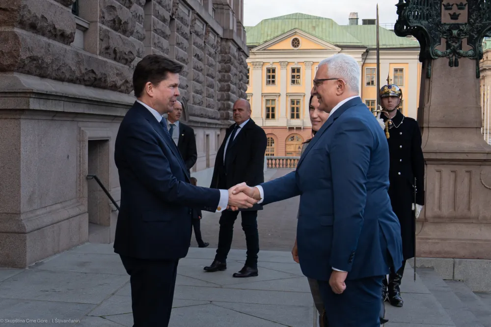 Mandić sa predsjednikom &scaron;vedskog Riksdaga: Potencijali na&scaron;e zemlje mogu biti interesantni za &scaron;vedske investicije