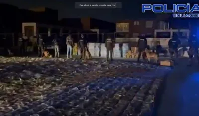 U Ekvadoru zaplijenjeno pet tona kokaina namijenjenog Valensiji