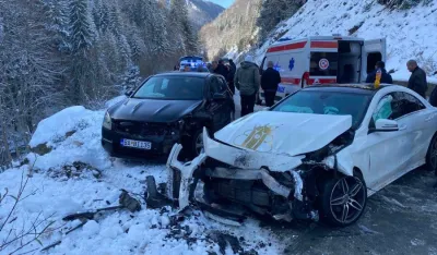 Kola&scaron;in: Sudar na Jezerinama, povrijeđena žena