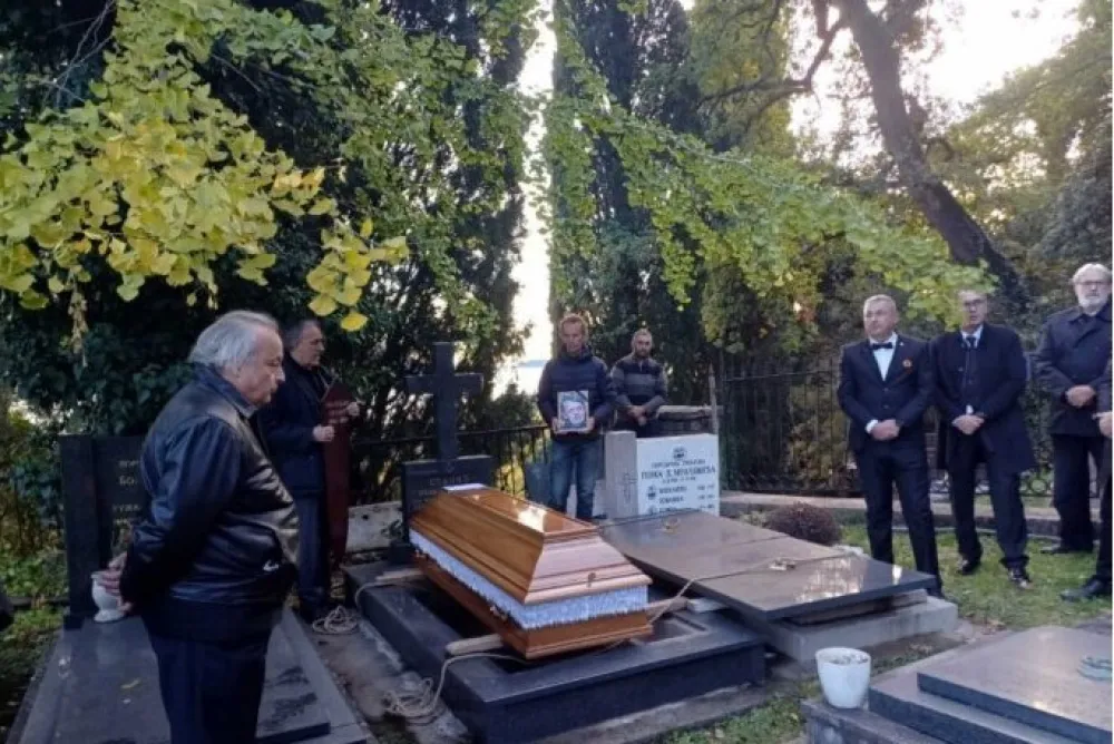 Vojo Stanić sahranjen u Herceg Novom