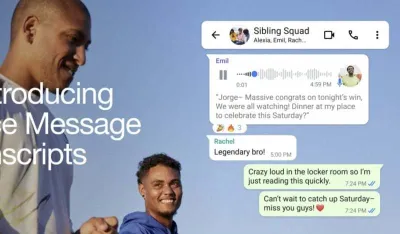 WhatsApp dobio transkripte glasovnih poruka