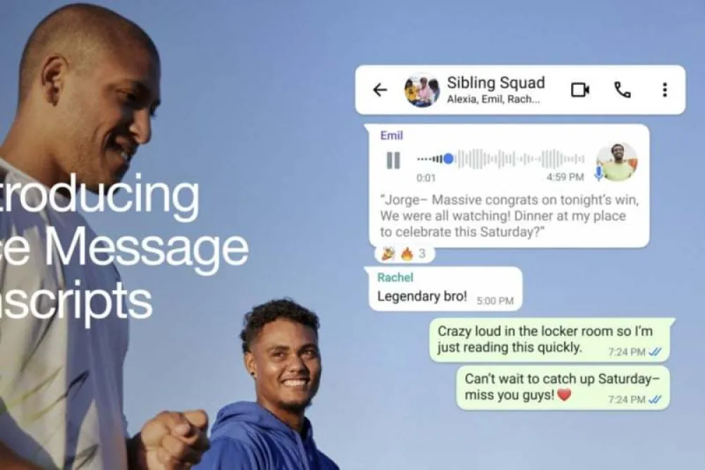 WhatsApp dobio transkripte glasovnih poruka