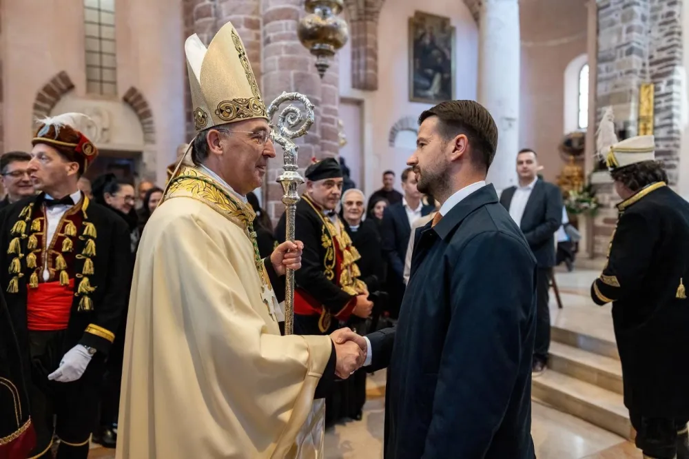 Milatović: Kotorska biskupija važan duhovni oslonac katoličkim vjernicima u Crnoj Gori