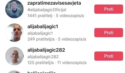 Lažni profili kreirani da obmanu građane i dezinformi&scaron;u o Balijagiću