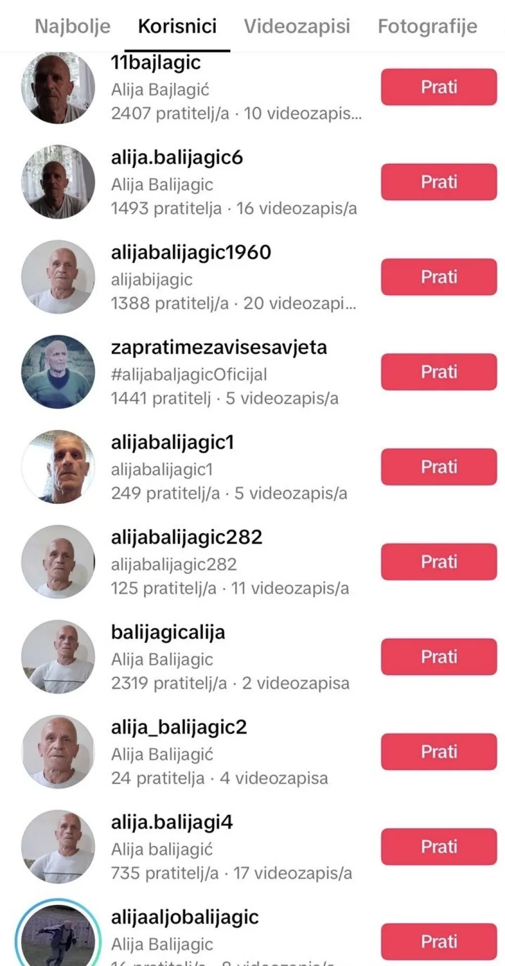 Lažni profili kreirani da obmanu građane i dezinformi&scaron;u o Balijagiću