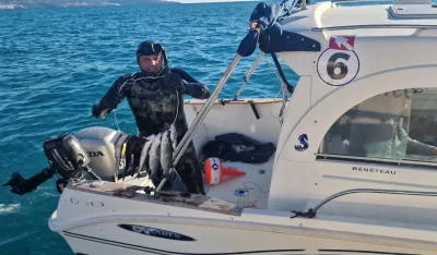 (FOTO) Zavr&scaron;eno državno prvenstvo u podvodnom ribolovu Ronilačkog Saveza Crne Gore