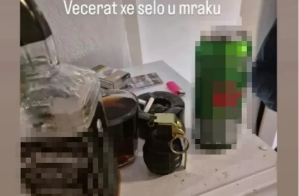 Knin: Prije eksplozije mladić sa zabave objavio fotografiju bombe uz poruku