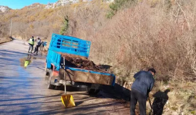 Mje&scaron;tani Župe nik&scaron;ićke očistili put pored jezera Liverovići