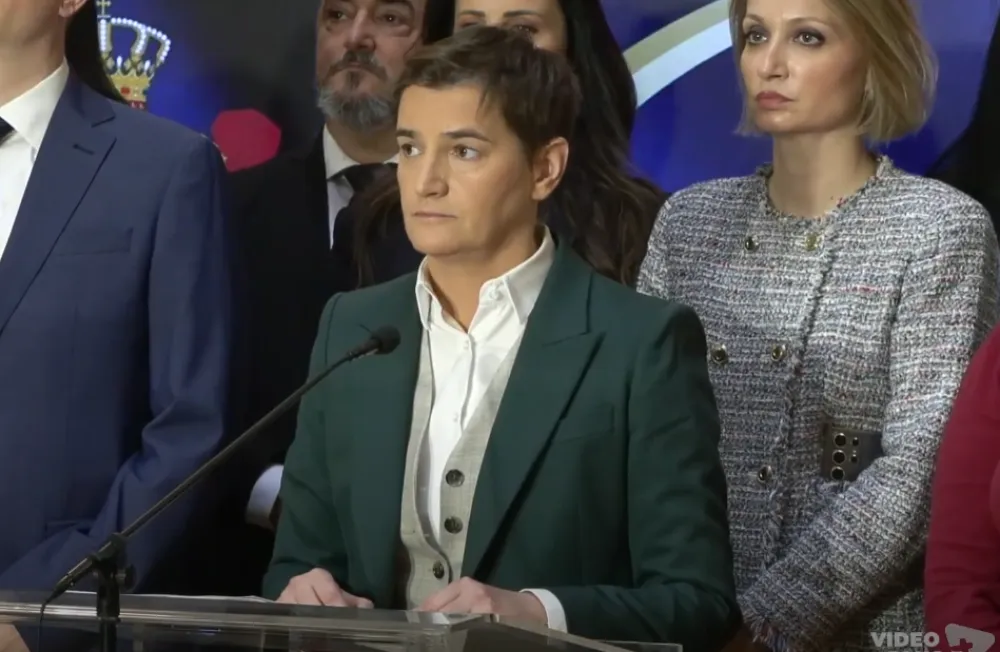 FOTO: YOUTUBE KOSOVONLINE - ANA BRNABIĆ