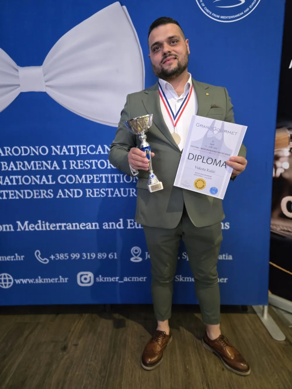 Podgoričanin trijumfovao u Splitu: Koktel "Ljiljana" nadahnut naјljep&scaron;im uspomenama