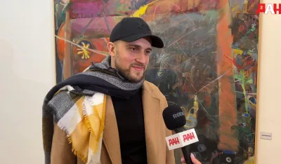 Stefan Todorović - otvaranje izložbe "Beton" u Umjetničkom paviljonu ULUCG