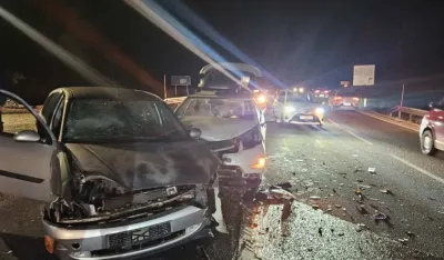 Cetinje &ndash; Podgorica: U sudaru lak&scaron;e povrijeđene dvije osobe