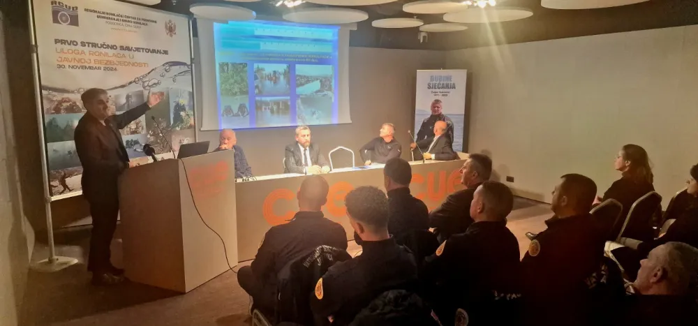 RCUD održao savjetovanje o ulozi ronilaca u javnoj bezbijednosti