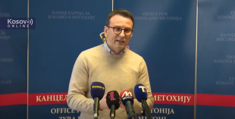 Petković: Kurti priznao da nema nikakve dokaze, napad na Beograd predizborna kampanja