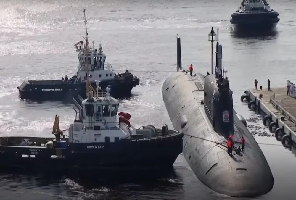 Ruska podmornica uočena u blizini Filipina