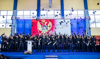 Policijska akademija Danilovgrad iznjedrila 16. generaciju polaznika