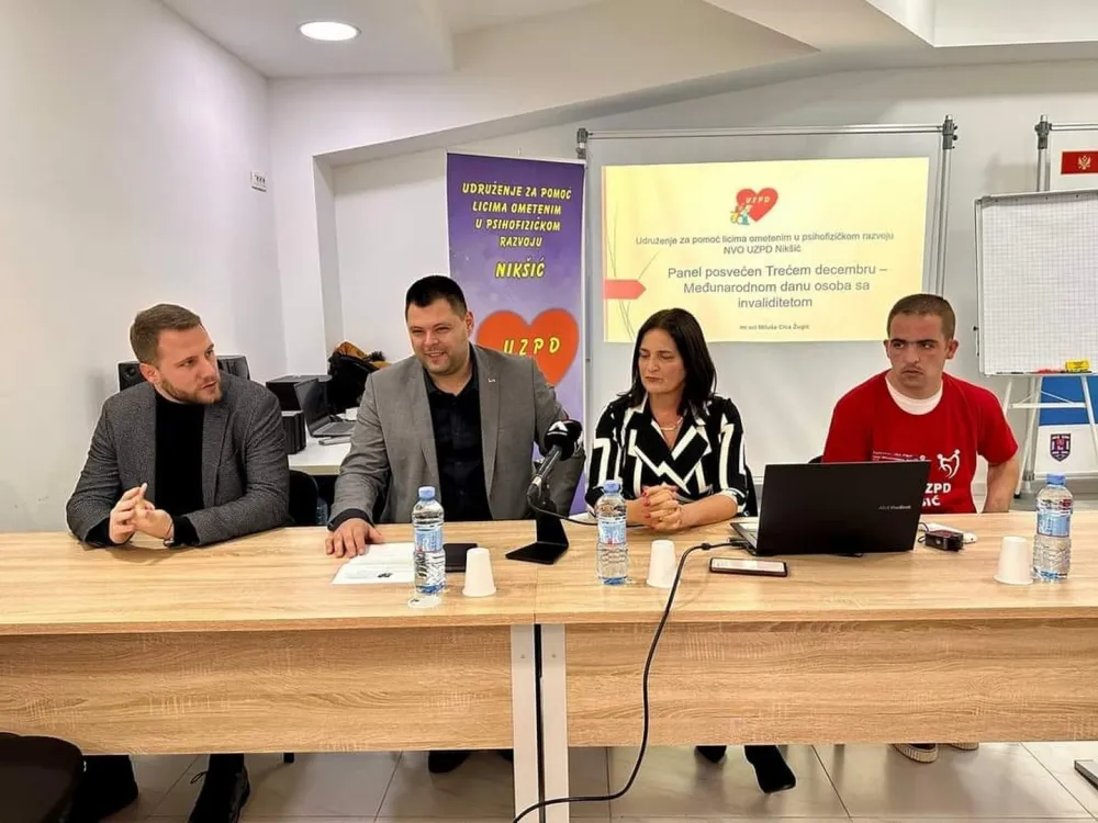 (FOTO) Nik&scaron;ić: Panel diskusija povodom Međunarodnog dana osoba sa invaliditetom