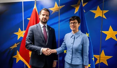 Jakov Milatović i Marta Kos