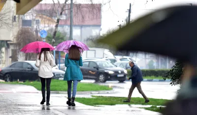 Sjutra ki&scaron;a, na sjeveru snijeg