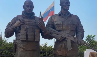 Vođa grupe Vagner dobio spomenik u Bangiju