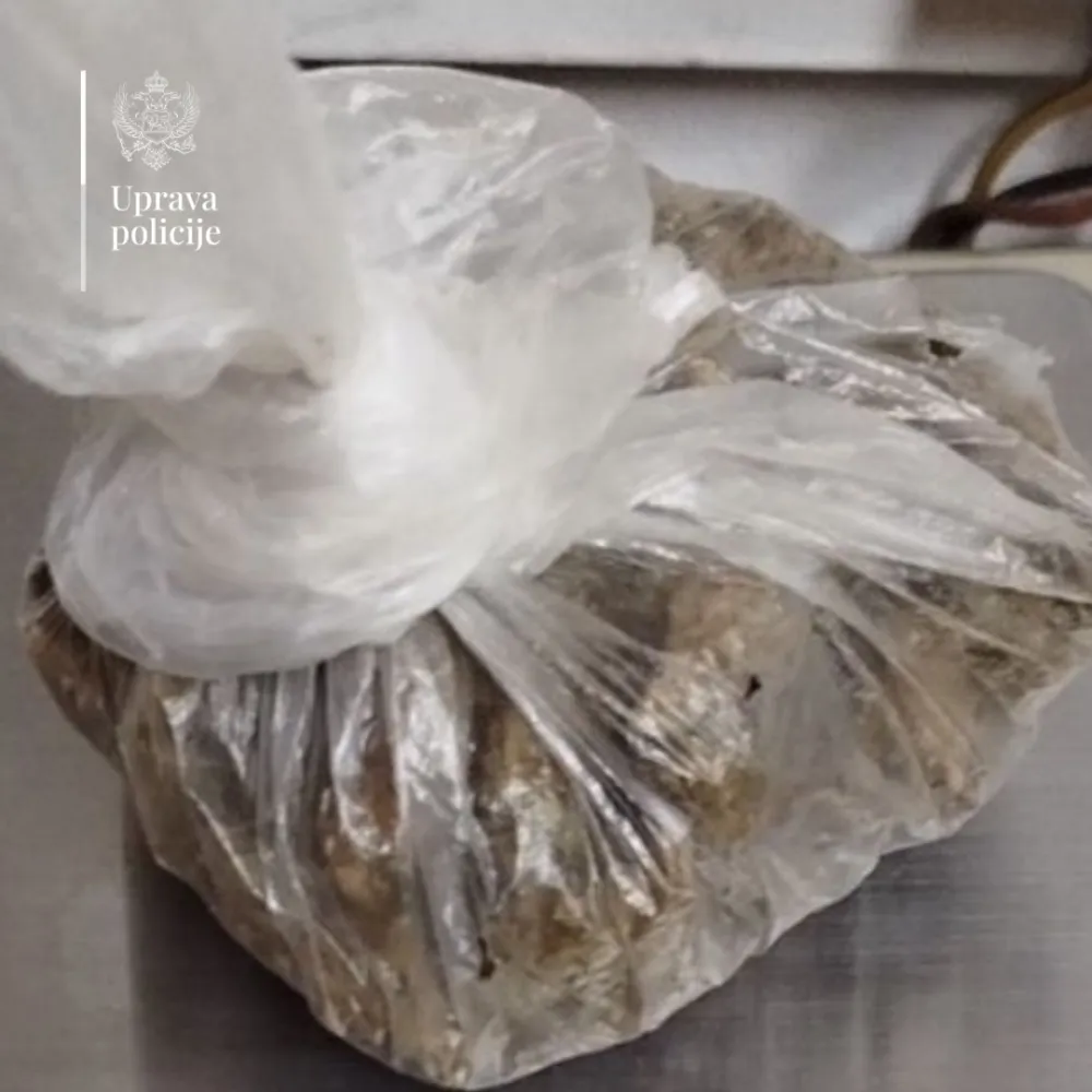 Bar: Uhap&scaron;en ruski državljanin, pronađena marihuana i tablete sa liste opijata