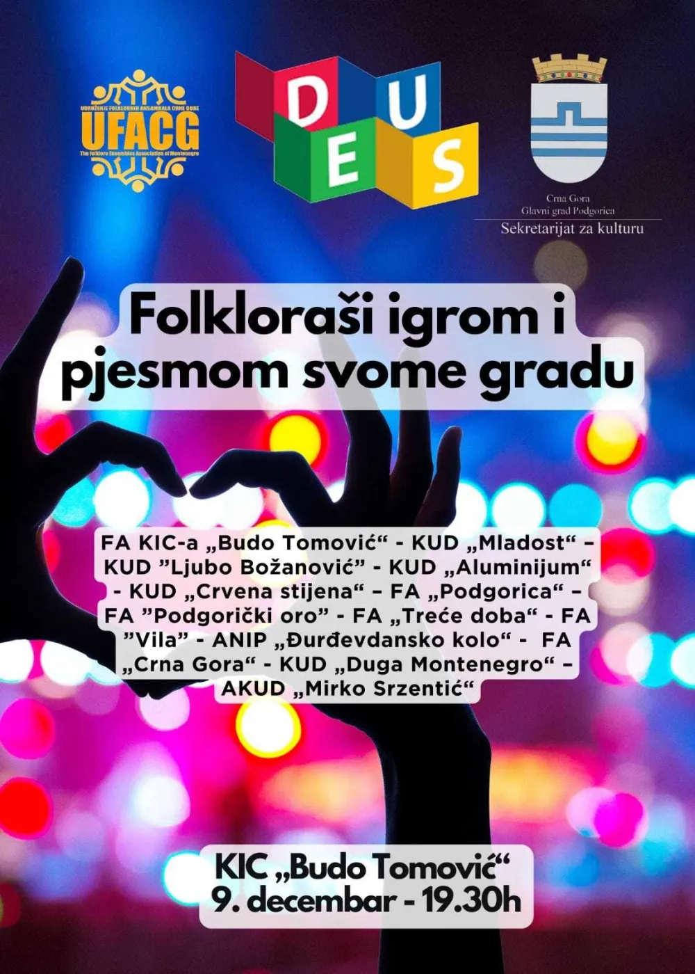 Poster za večera&scaron;nji koncert