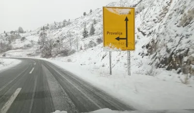 Sjutra oblačno, na sjeveru snijeg