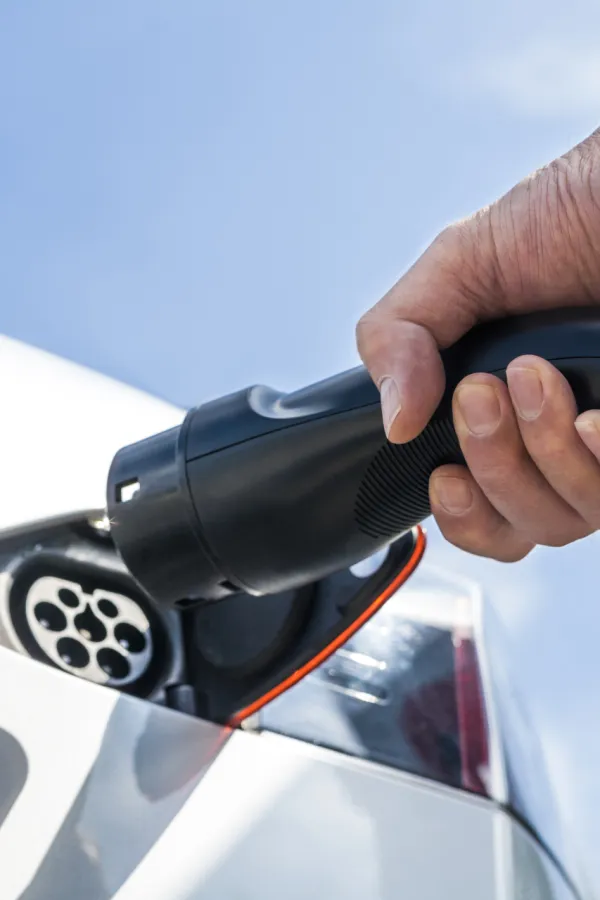 Charging of an electric car