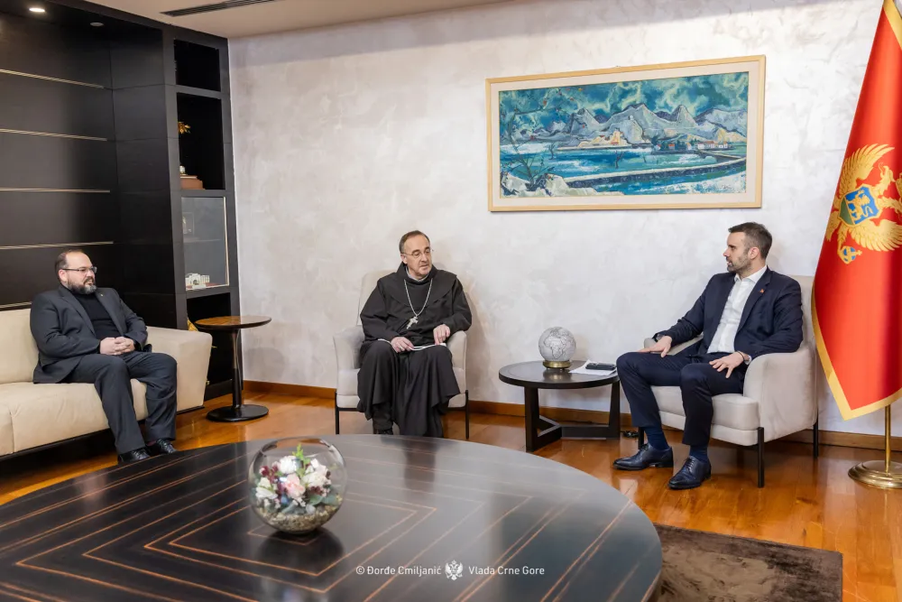 Spajić ugostio kotorskog biskupa: Želimo da zavr&scaron;imo proces restitucije crkvene imovine