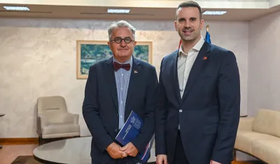 Spajić sa Rodićem: Napredak Crne Gore podstrek za cijeli region