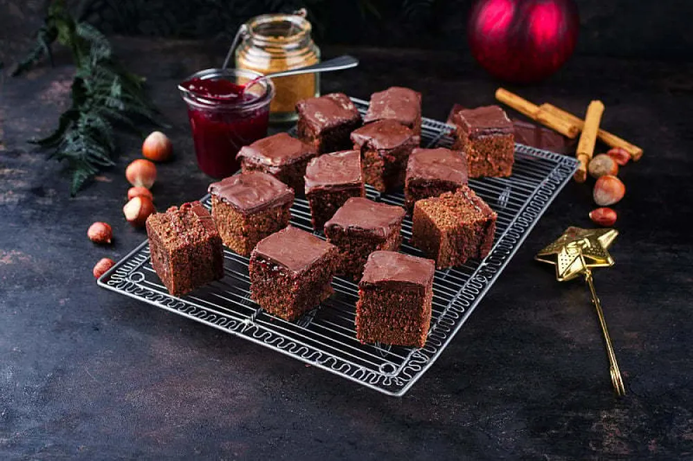 Napravite sočne čokoladne kocke s marmeladom