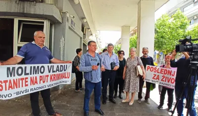 Predstavnici dijela radnika &bdquo;Vektre Boka&ldquo; razgovarali sa članovima Vlade: Prijave protiv sudije i direktora