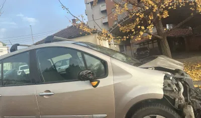 Podgorica: Povrijeđena osoba u saobraćajnoj nezgodi