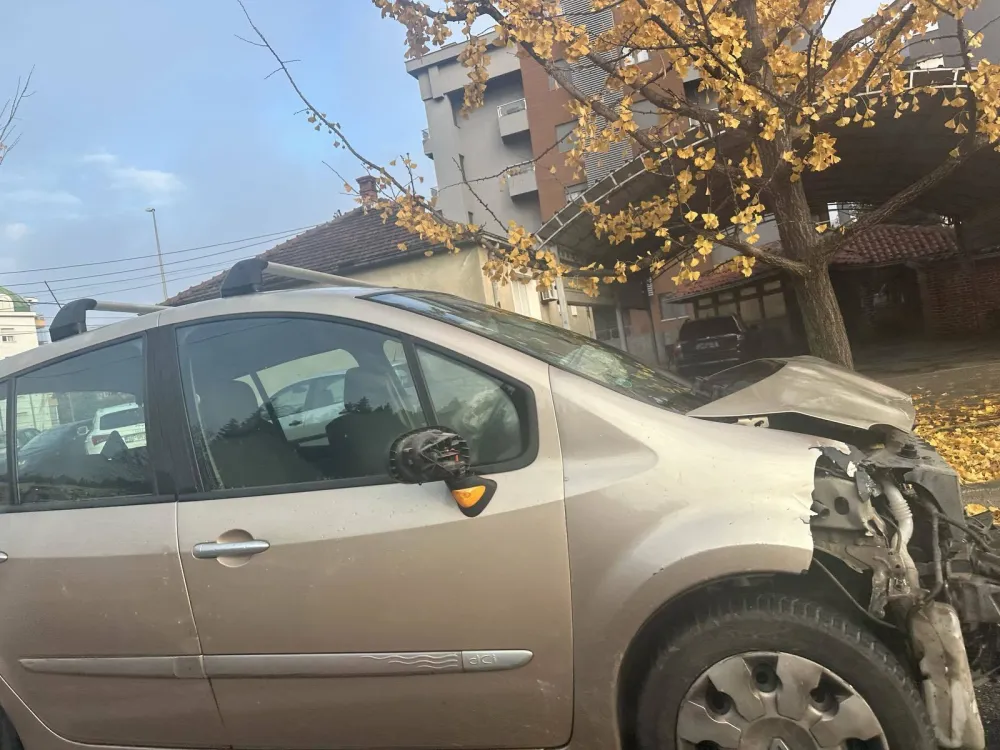 Podgorica: Povrijeđena osoba u saobraćajnoj nezgodi