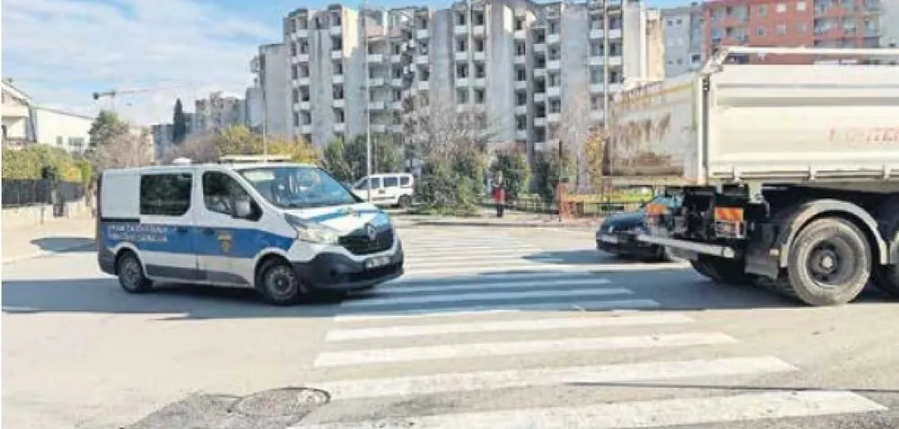 Nebezbjedan prelaz u Studentskoj ulici