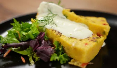 Grilovana&nbsp;palenta&nbsp;s povrćem