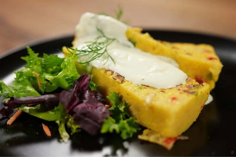 Grilovana&nbsp;palenta&nbsp;s povrćem