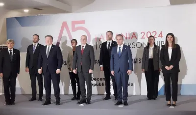 Učesnici konferencije A5 u Tirani