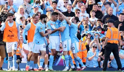 Radost fudbalera Mančester sitija